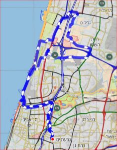 רכיבה גבעתיים לגלילות